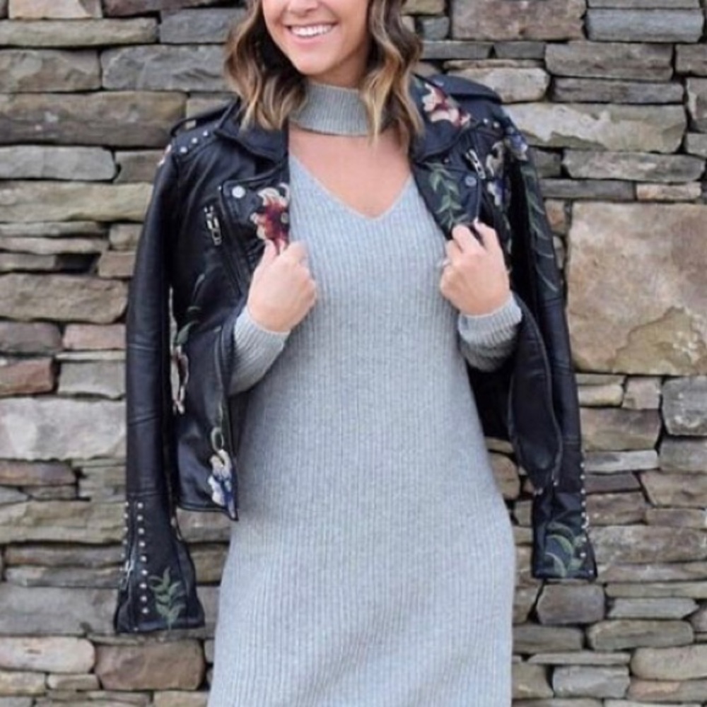 Blank NYC embroidered jacket